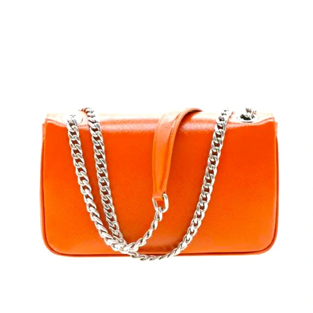 PRADA pattina in pelle saffiano vernice bag 318 - Picture 3 of 8